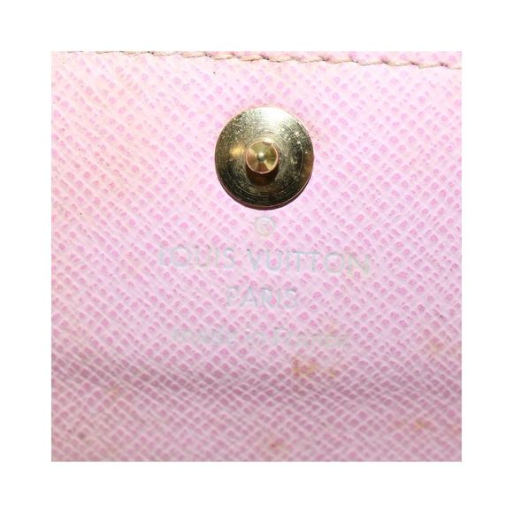 Pre Loved LOUIS VUITTON Monogram Multicolor Multi Cles 4 Key Case White M60043 - Picture 10 of 10